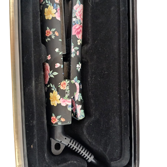 Soleil Professional Flat Iron Rose Ceramic Magnetized Plates Hair Straighter - Picture 3 of 10